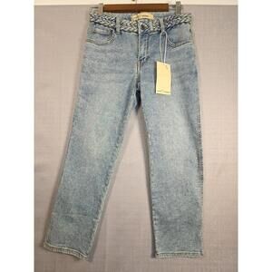 Love Trends Women's Skinny Straight Capri Jeans Size 7 stretchy New with tags